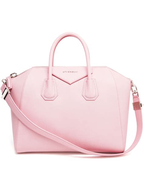 givenchy antigona mini leather satchel bag medium pink|Givenchy antigona shopper tote.